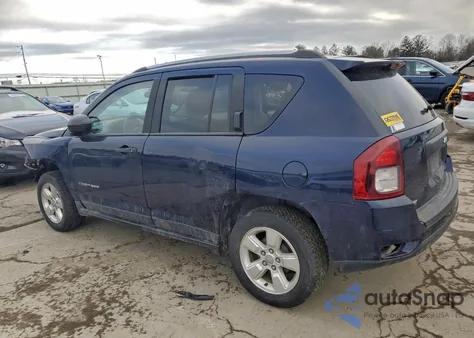 2014 Jeep Compass Sport z USA, uszkodzony, nr VIN 1C4NJCBAXED744814